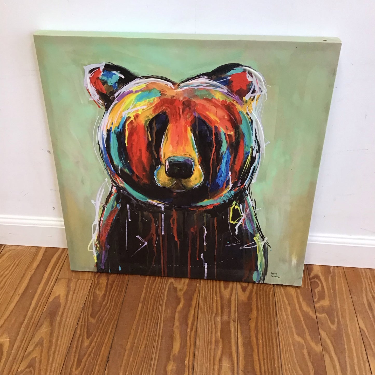 Bear Painting Local Pickup Only