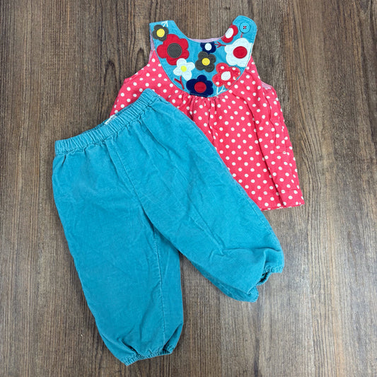 Mini Boden Infant Size 12-18 Month Outfit 2 Piece