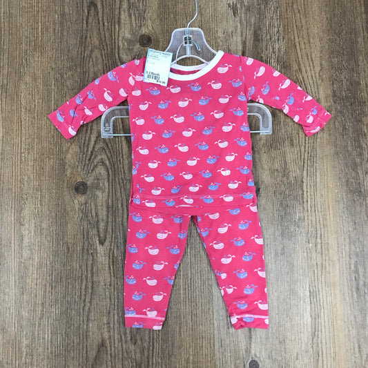 Girl's PJ Set 2 Piece Size 0-3 Month