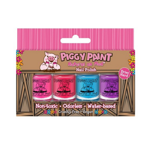 Piggy Paint - 4  Polish Set