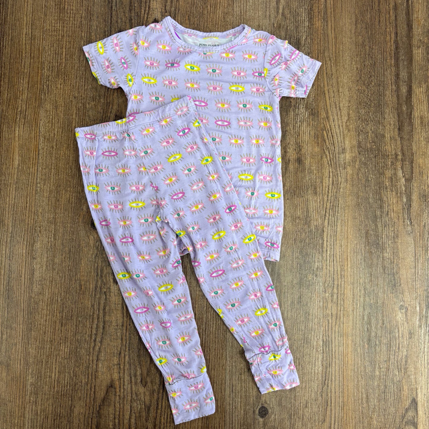 Posh Peanut Kids Size 3T Pajamas 2 piece