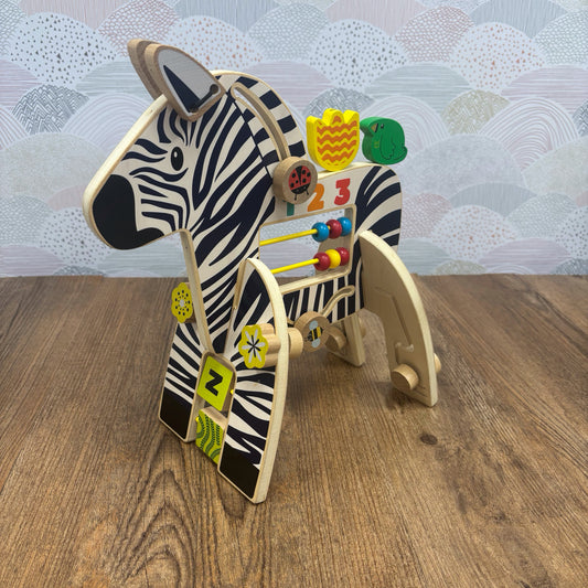 Manhattan Wooden Zebra Toy