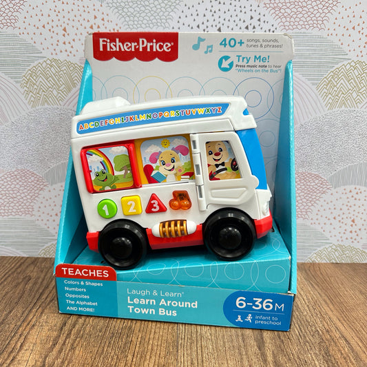 NEW Fisher Price Learn Around The Bus DOES NOT SHIP