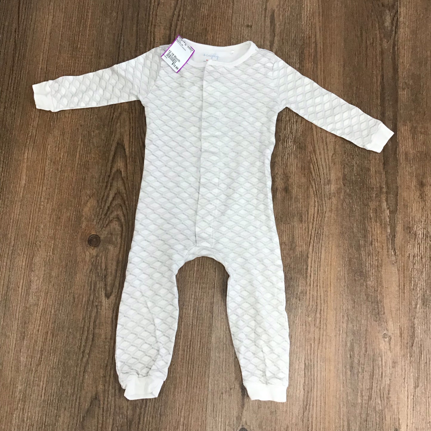 Infant Size 12-18 Month Magnetic Me Romper