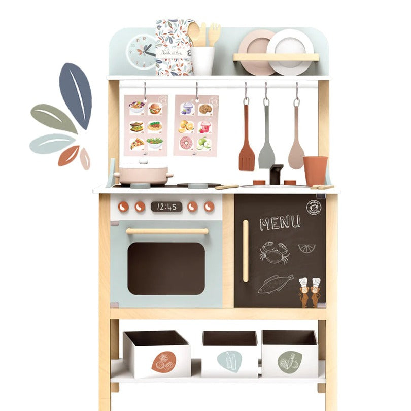 Wood Toy Kitchen Set - This item does NOT ship