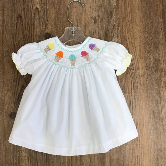 Misc Smocked Infant Size 9 Month Outfit