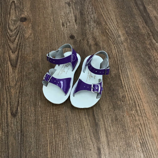 Purple Salt Water Kids Sandals Size 7
