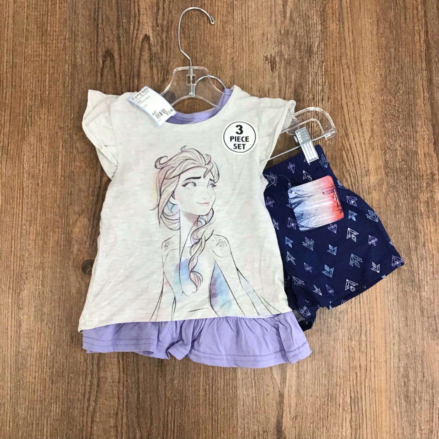 Disney Kids Size 4/4T Three Piece Outfit