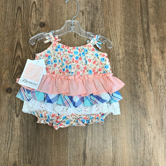 Infant Size 6-9 Month Bonnie Baby Romper