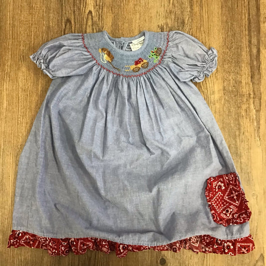 Mano Smocked Kids Size 3T Dress