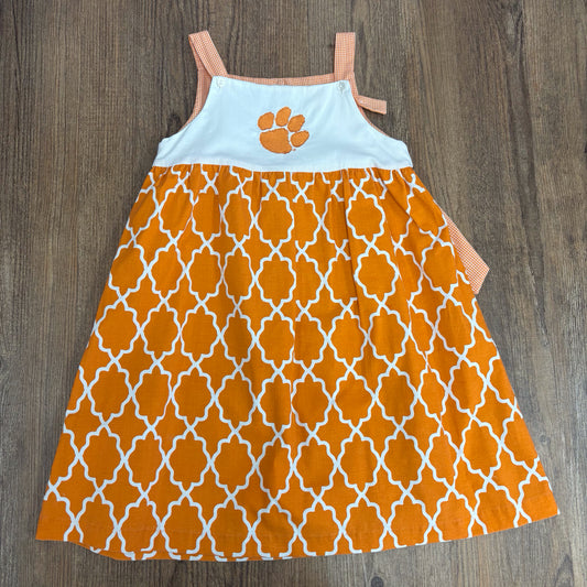 Vive Le Fete Kids Size 6/6X Clemson Dress