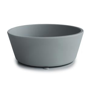 Mushie Silicone Suction Bowl - Stone